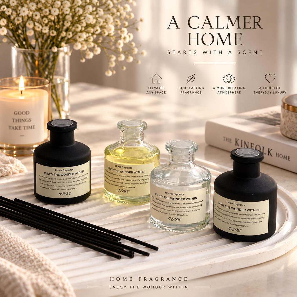 Malox Minimalist Reed Diffuser Set