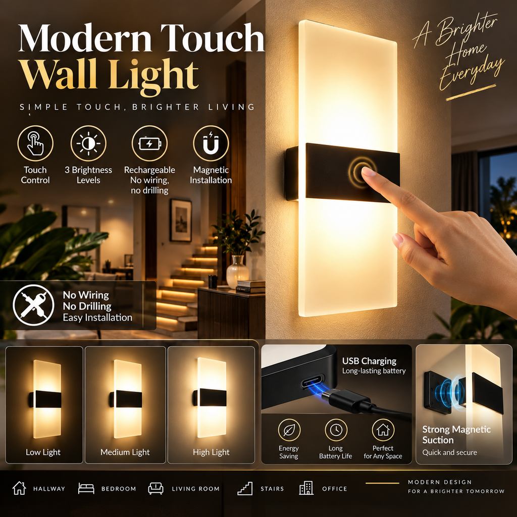 Sensewave™ Motion-Sensor Wall Lamp