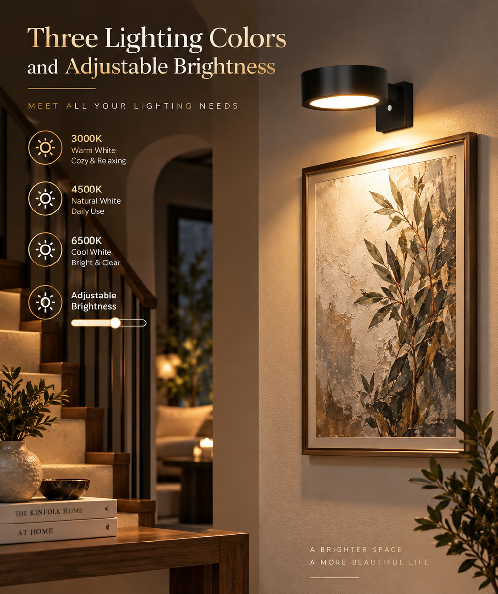Modern Minimalist Living Room Wall Lamp