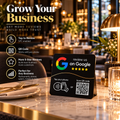 NFC Google Review Card — Programmable Tap-to-Review Stand