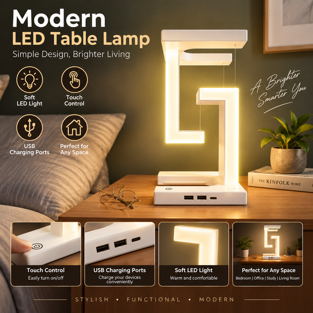 Levita™ Floating Wireless Charging Lamp
